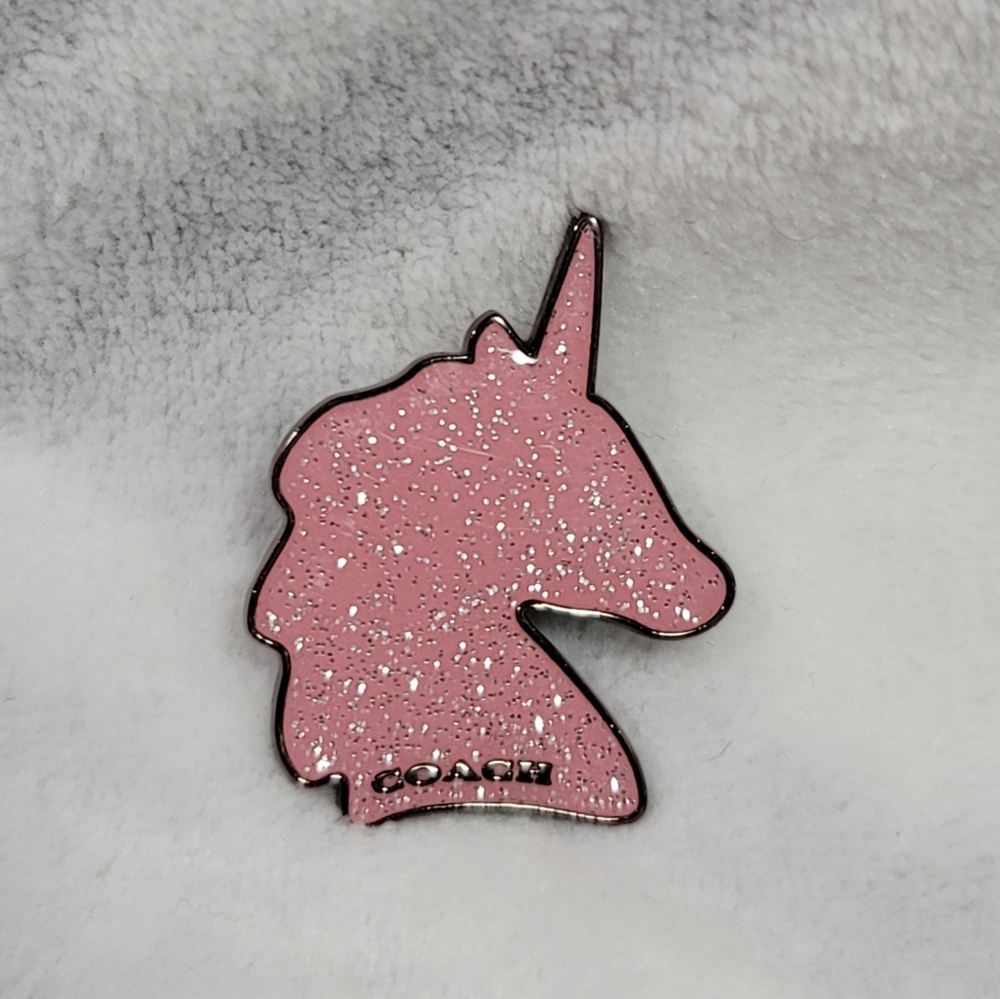 ❌SOLD❌ Coach Unicorn Glitter Enamel Pin 27828G